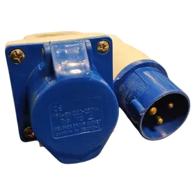 Image of product INDUSTRIAL PLUG & SOCKET 3X16AMP-WALL SARA