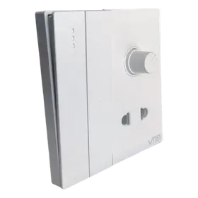 Image of product 2+1+DIMMER SWITCH AND SOCKET PLATE VISI