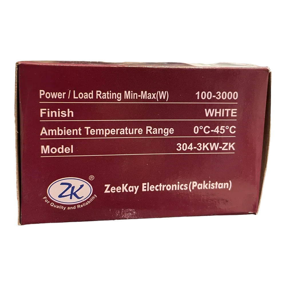 Image of product LIGHT CONTROL DIMMER 304 3KW 3000W ZK