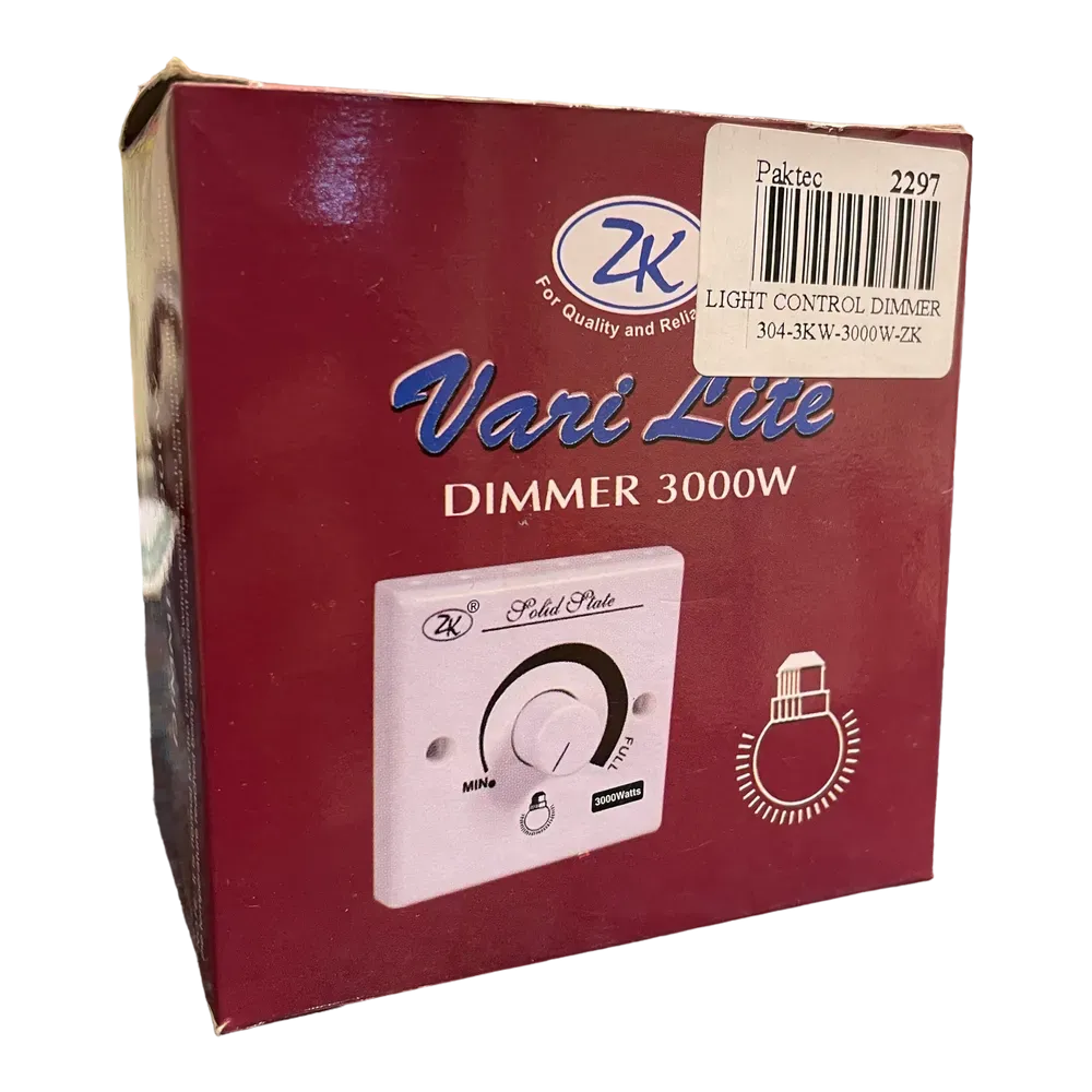 Image of product LIGHT CONTROL DIMMER 304 3KW 3000W ZK