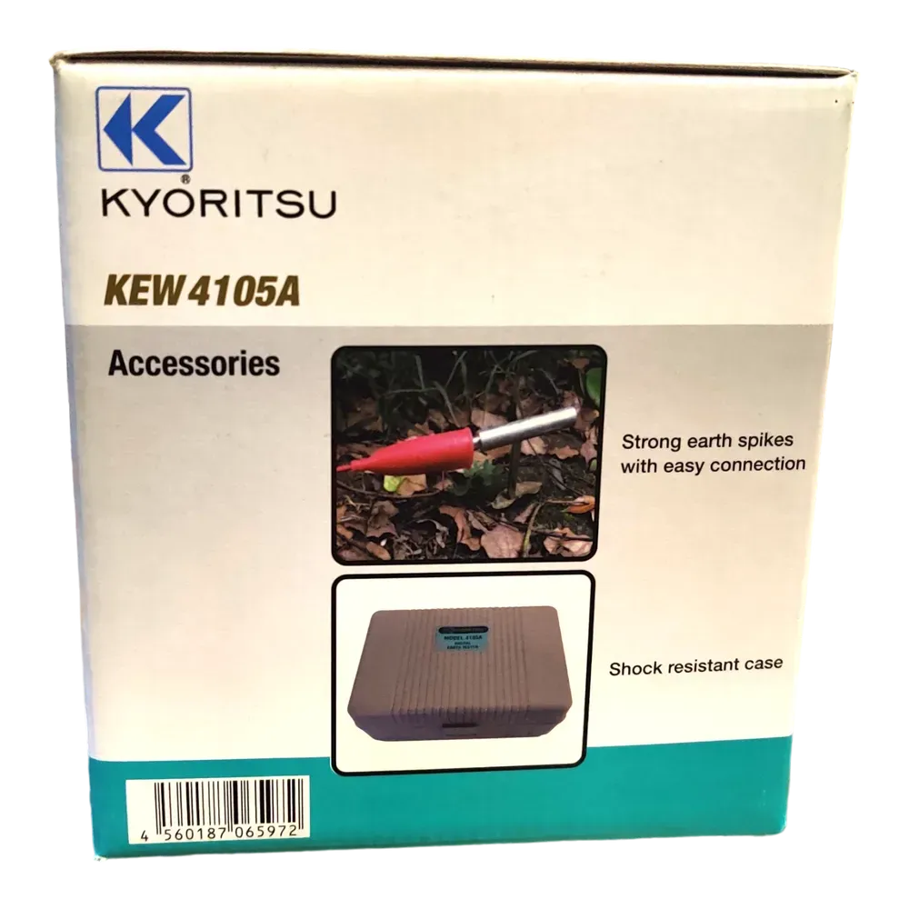 Image of product DIGITAL EARTH TESTER KEW4105A KYORITSU