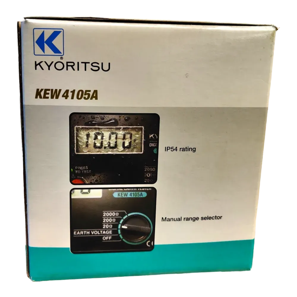 Image of product DIGITAL EARTH TESTER KEW4105A KYORITSU