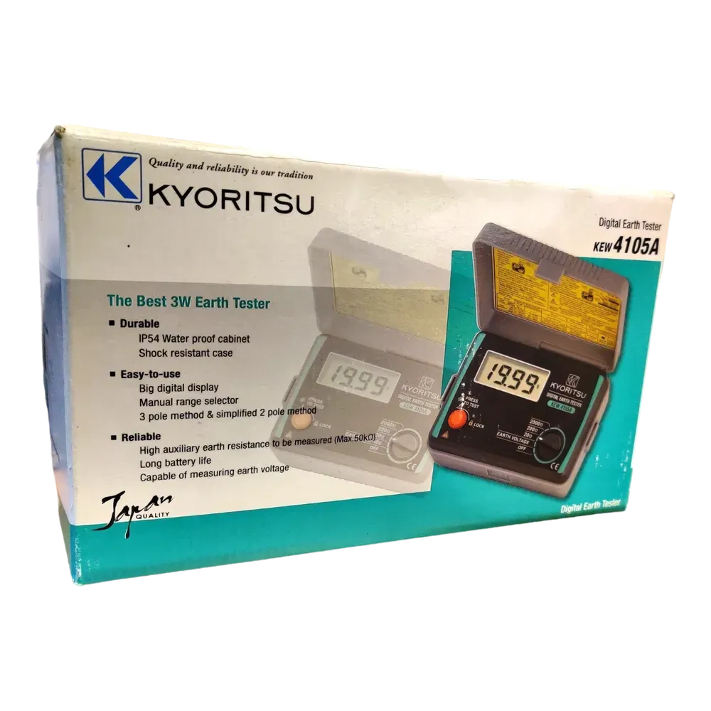 Image of product DIGITAL EARTH TESTER KEW4105A KYORITSU