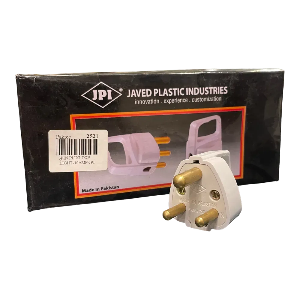 Image of product 3 PIN PLUG TOP LIGHT 10AMP JPI