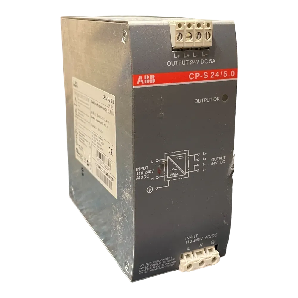 Image of product POWER SUPPLY CP-S 24/5.0-24VDC-5A ABB