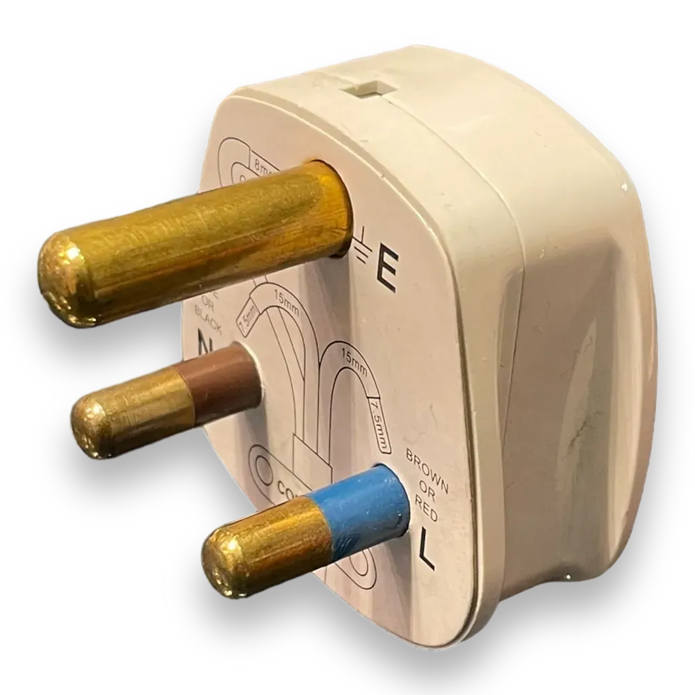 Image of product 3 PIN POWER PLUG ROUND GEC