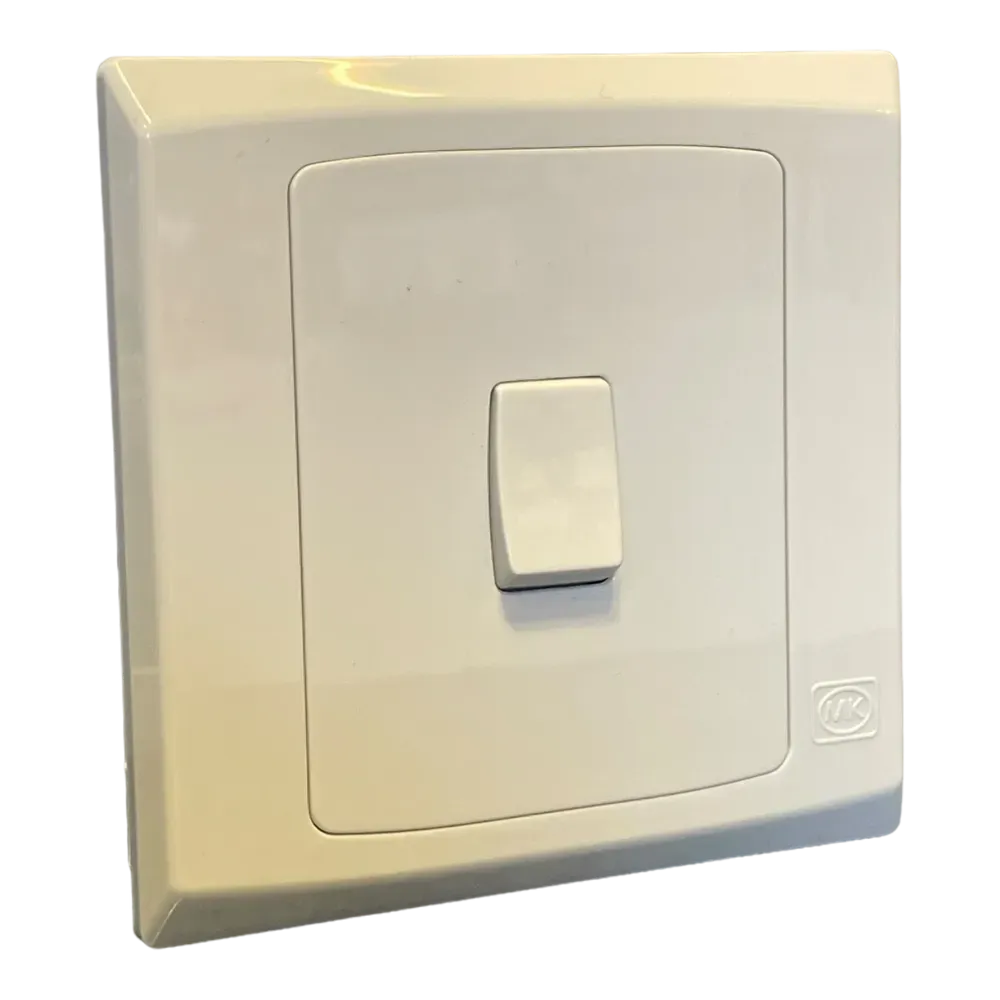 Image of product 1 GANG 1 WAY SWITCH S8870WHI MK UK