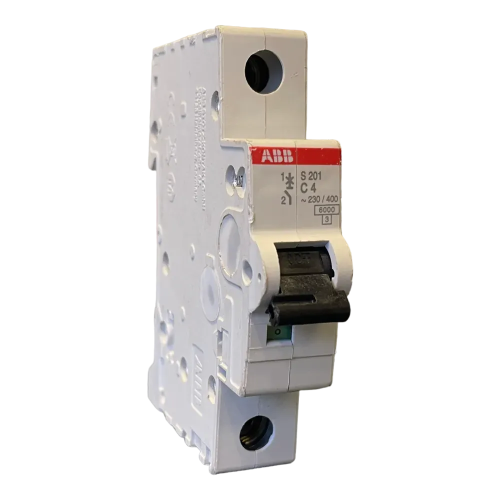 Image of product CIRCUIT BREAKER MCB 1POL 4A S201 ABB