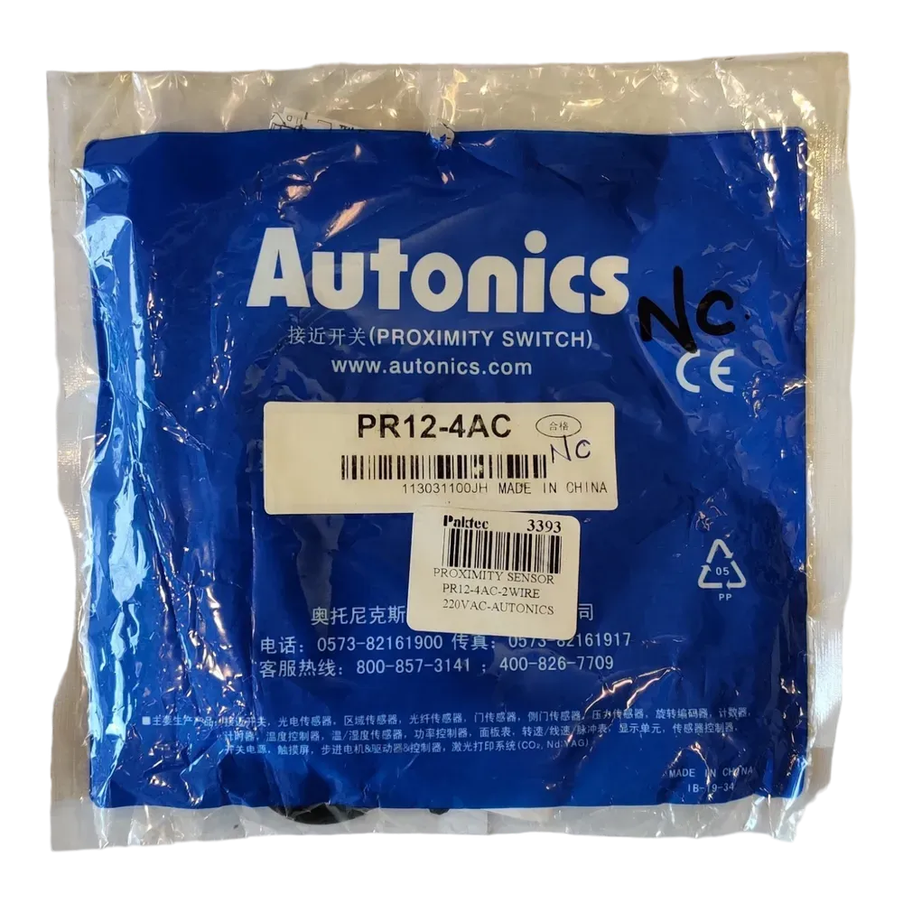 Image of product PROXIMITY SENSOR PR12 4AC 2 WIRE 220VAC AUTONICS