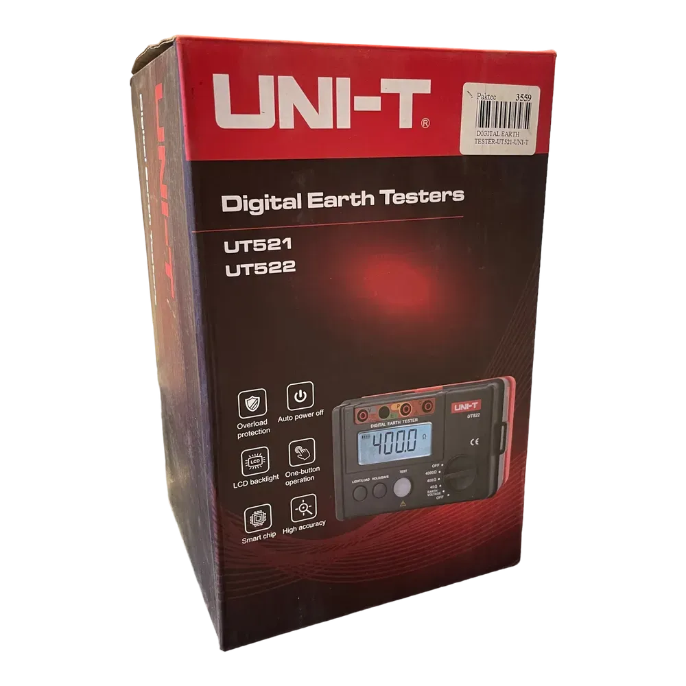 Image of product DIGITAL EARTH TESTER-UT521 UNI-TREND