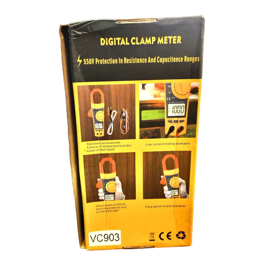 Image of product DIGITAL CLAMP METER AC/DC 376 FLUKE