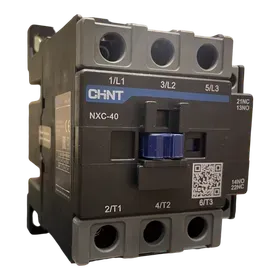 Image of product MAGNETIC CONTACTOR NXC-40 3POLE 230VAC CHINT