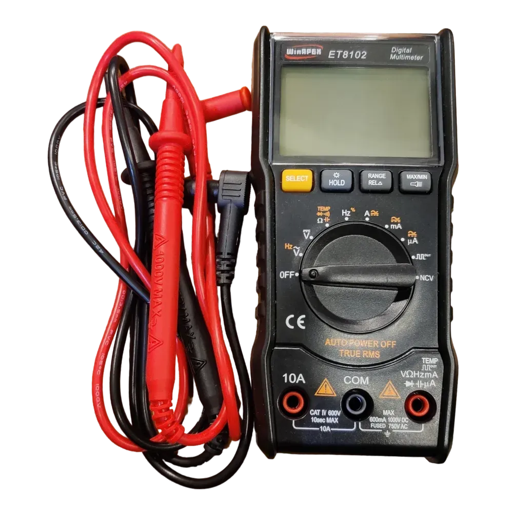 Image of product DIGITAL MULTIMETER ET8102 WINAPEX