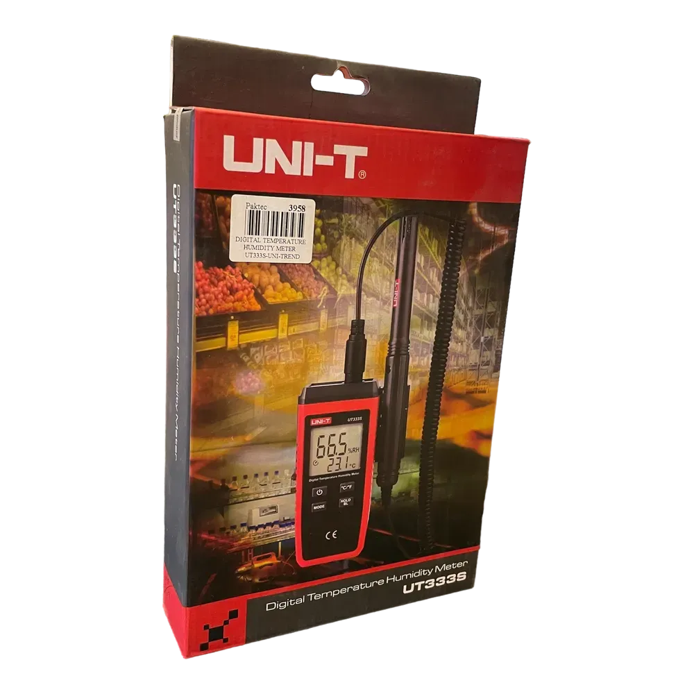 Image of product DIGITAL TEMPERATURE   HUMIDITY METER    UT333S-UNI-TREND