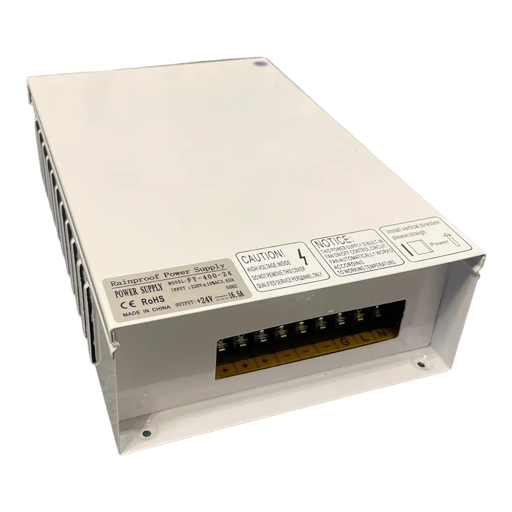 Image of product RAINPROOF POWER SUPPLY-FY-400-24 24V-16.5A ROHS