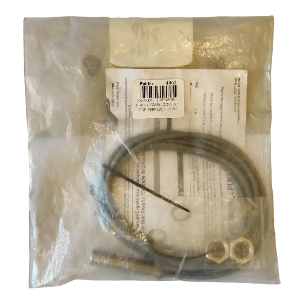 Image of product PROXIMITY SENSOR NBB2 12GM50 12 24VDC PNP PEPPERL+FUCHS