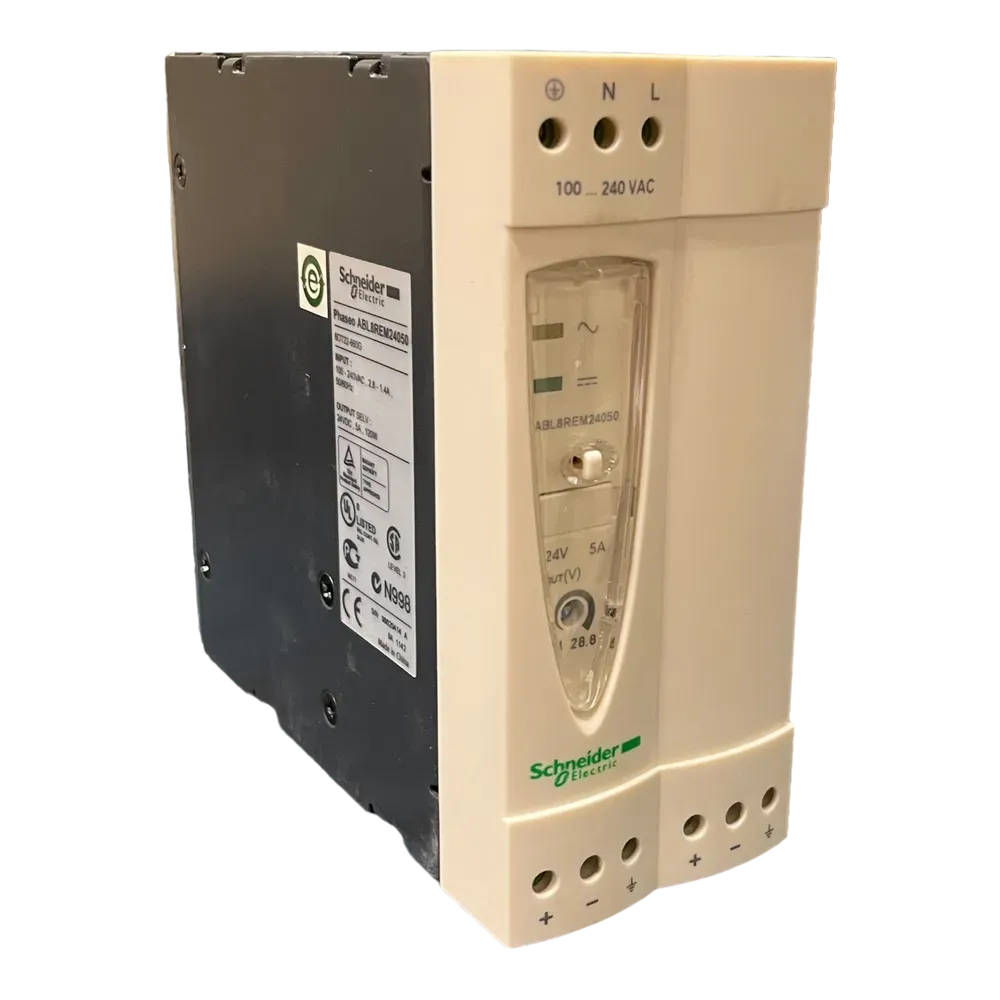 Image of product POWER SUPPLY ABL8REM24050-24VDC 5A SCHNEIDER