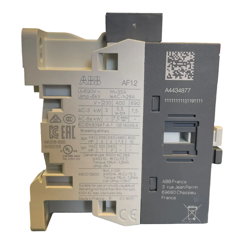 Image of product MAGNETIC CONTACTOR 4 POLE AF12-30-10-13-250VAC ABB