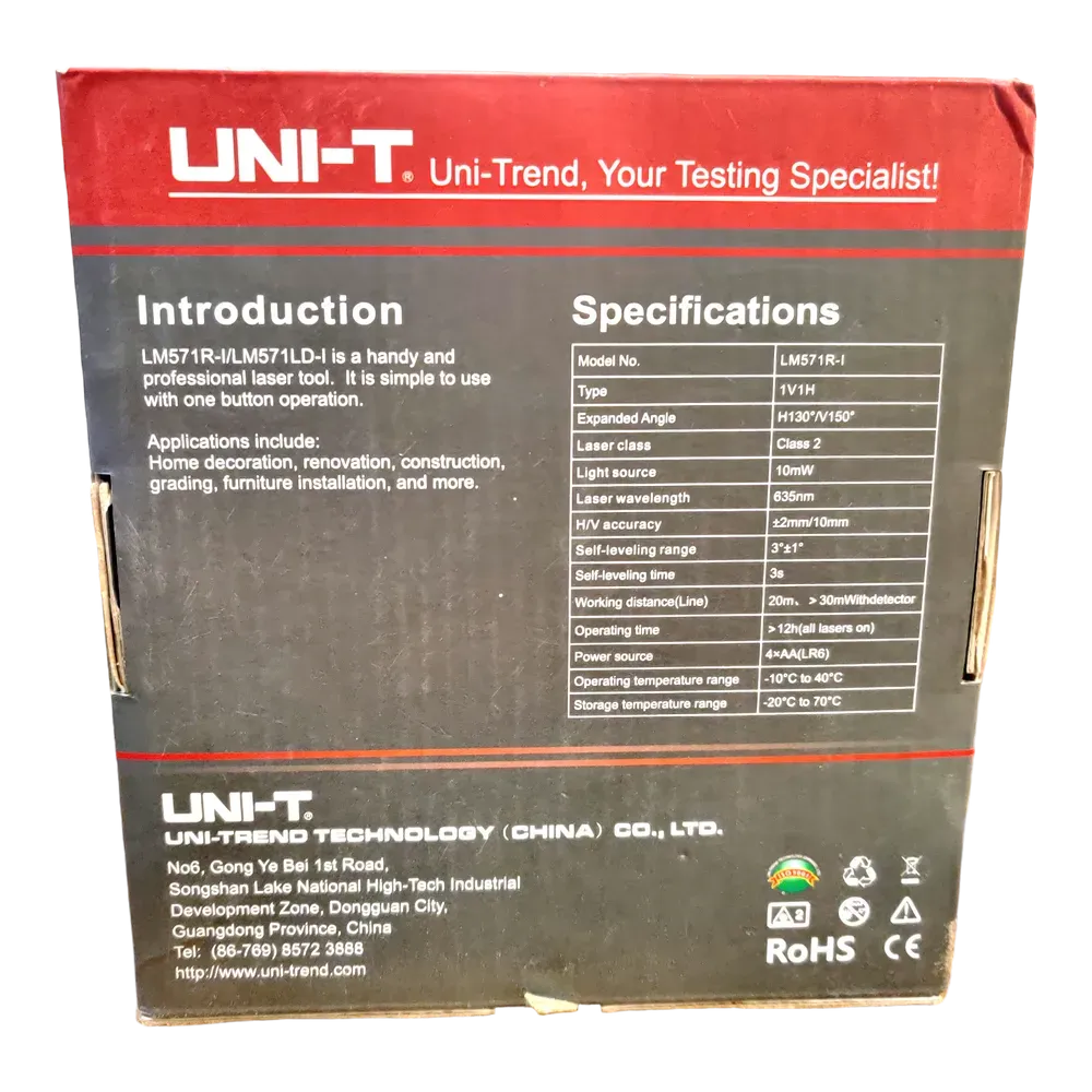 Image of product LASER LEVEL LM571R 1 UNI-TREND