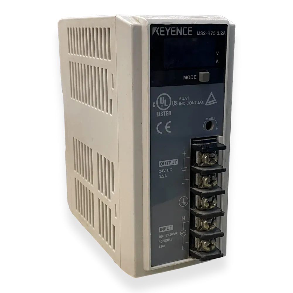 Image of product POWER SUPPLY MS2-H75 3.2A-24VDC KEYENCE