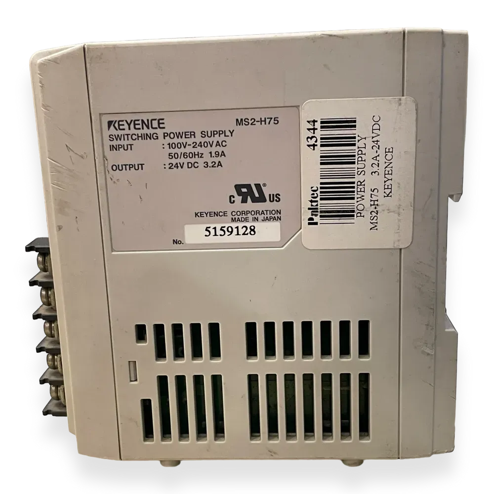Image of product POWER SUPPLY MS2-H75 3.2A-24VDC KEYENCE
