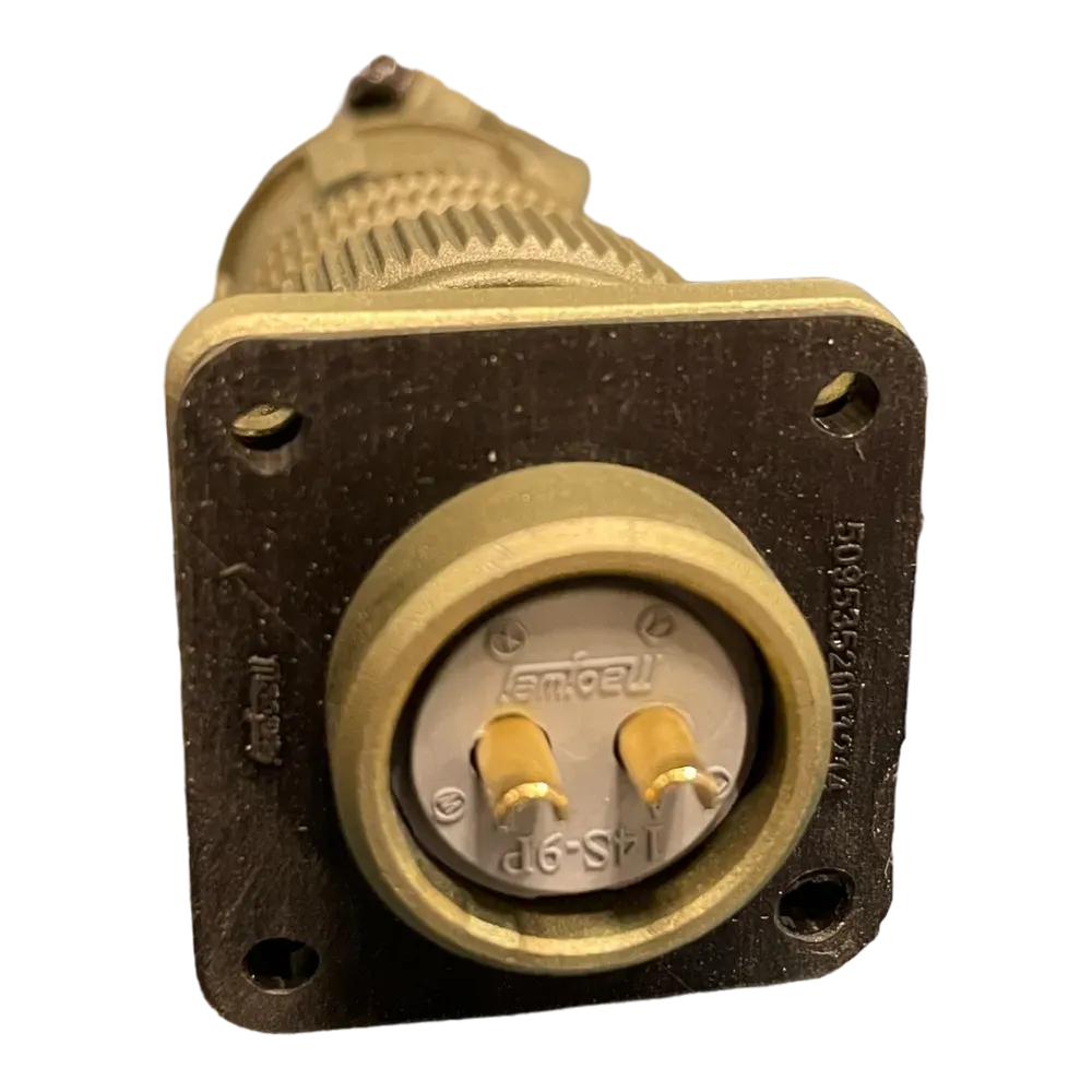 Image of product MILITARY CONNECTOR 2PIN GREEN MAOJWEI
