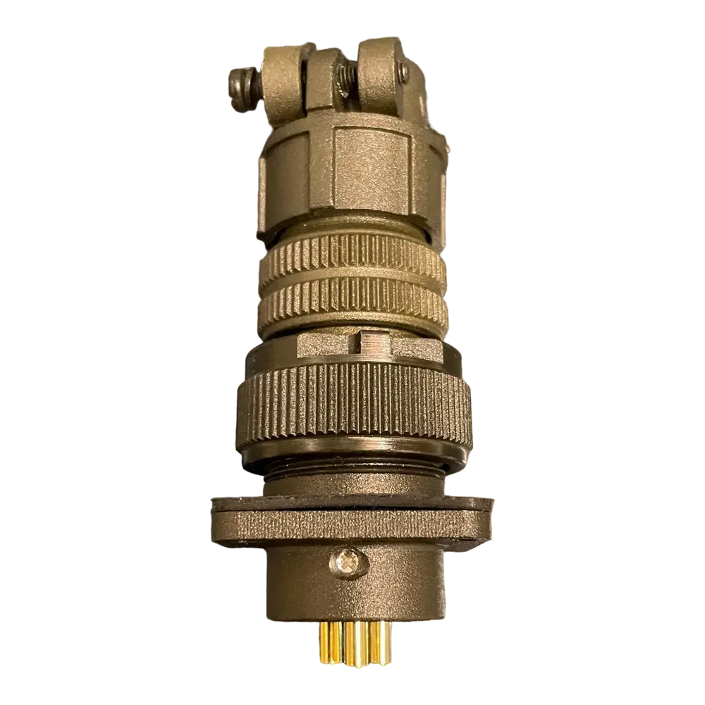 Image of product MILITARY CONNECTOR 3 PIN GREEN MAOJWEI