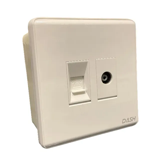 Image of product TV+TELEPHONE SOCKET F40-DASH