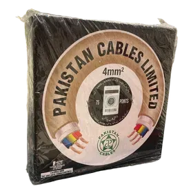 Image of product 4MM SQ. CABLE S/C BLACK PAKISTAN CABLES