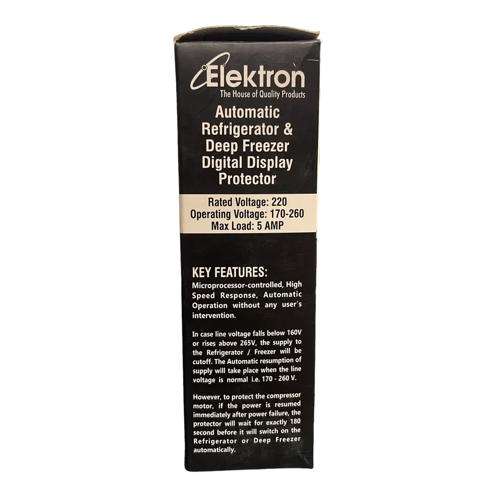 Image of product REFRIGERATOR & DEEP FREEZER PROTECTOR ELEKTRON