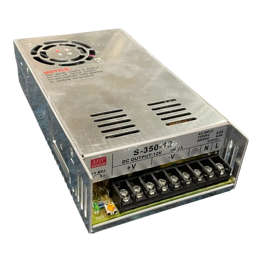 Image of product POWER SUPPLY 12V 29A-S-350-12 MEANWELL