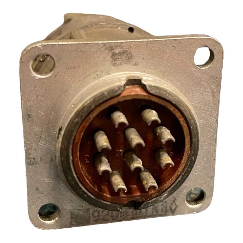 Image of product MILITARY CONECTOR 10 PIN 22MM 2PMT225NH10NB1B USA
