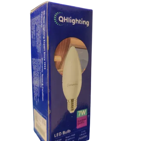 Image of product 7 WATT LED CANDLE BULB 6500K E27 QH