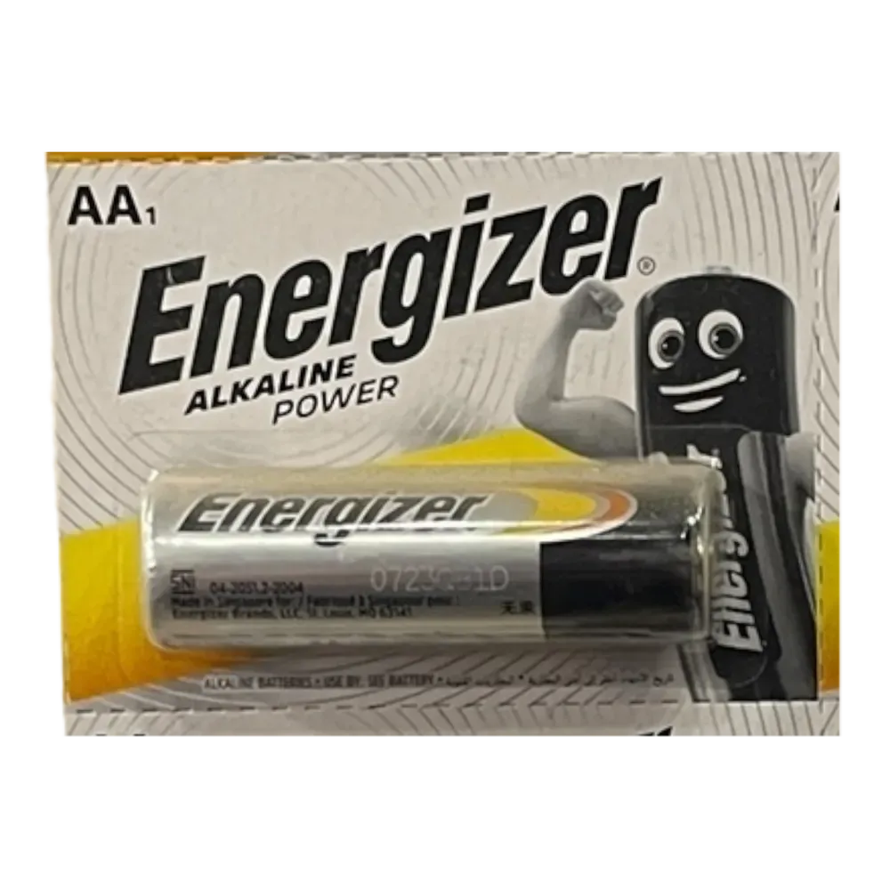 Image of product AA1 CELL ENERGIZER ALKALINE POWER