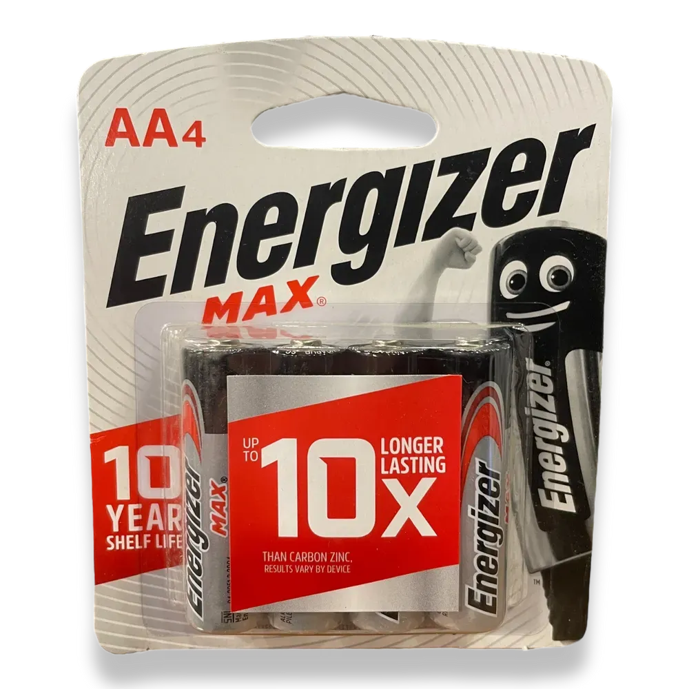 Image of product AA4 CELL ENERGIZER MAX 4PAIR