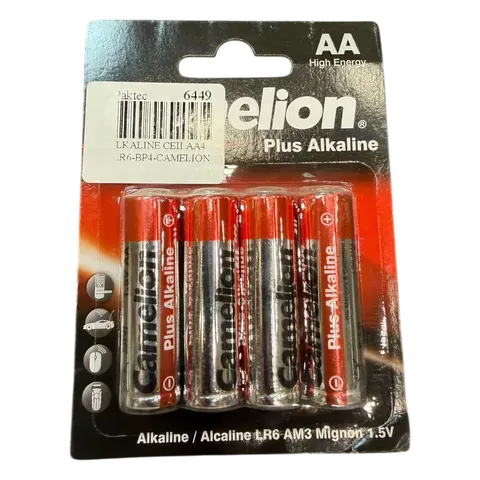 ALKALINE CELL AA4 LR6 BP4 CAMELION
