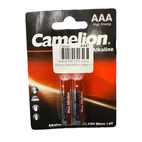 Image of product ALKALINE CELL AAA2 SMALL LR03 BP02 CAMELION