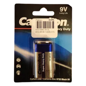 Image of product BATTERY 9VOLT 6F22 BPIB CAMELION