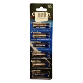 Image of product BATTERY CELL AA6 ZINC R6P BP1X6BP CAMELION