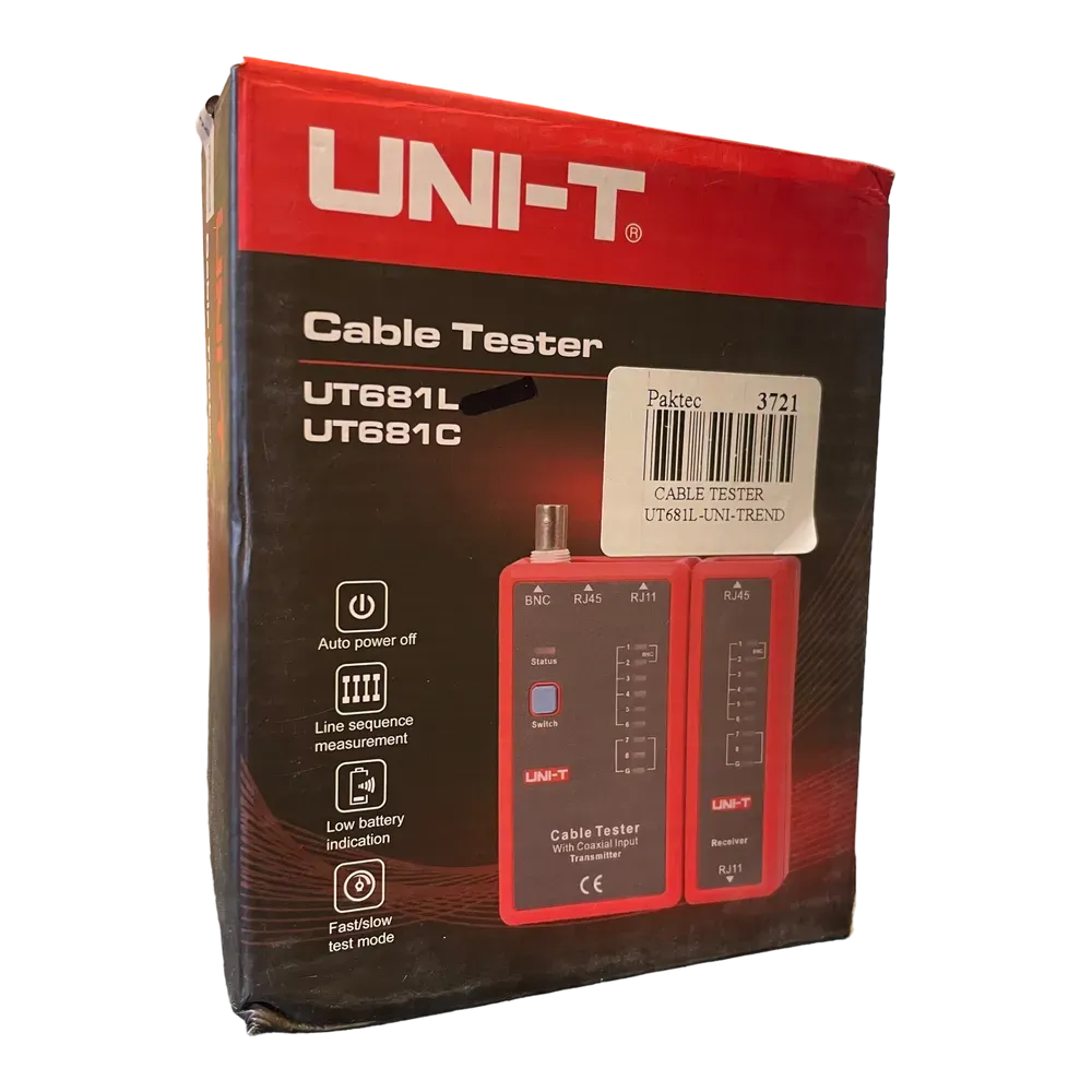 Image of product CABLE TESTER UT68 1L UNI TREND