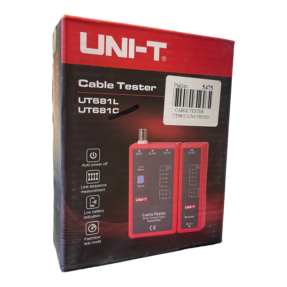 Image of product CABLE TESTER UT681C UNI TREND