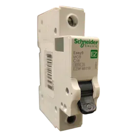 Image of product CIRCUIT BREAKER MCB 1POL 16AMP EASY9 SCHNEIDER