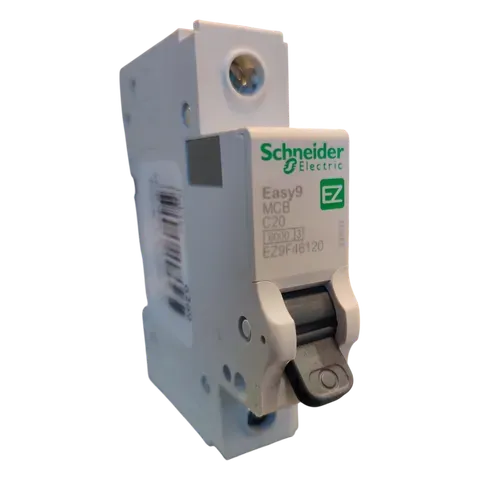 Image of product CIRCUIT BREAKER MCB 1 POL 20AMP EASY9 SCHNEIDER