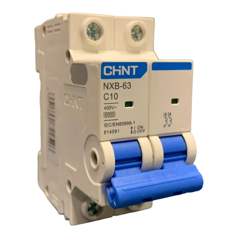 Image of product CIRCUIT BREAKER MCB 10A 2 POLE CHINT