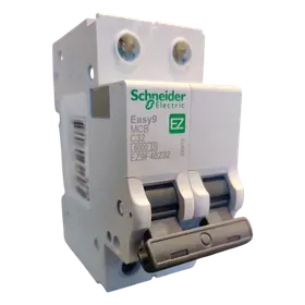 Image of product CIRCUIT BREAKER MCB 2 POL 32AMP EASY9 SCHNEIDER