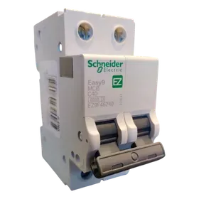 Image of product CIRCUIT BREAKER MCB 2 POL 40AMP EASY9 SCHNEIDER