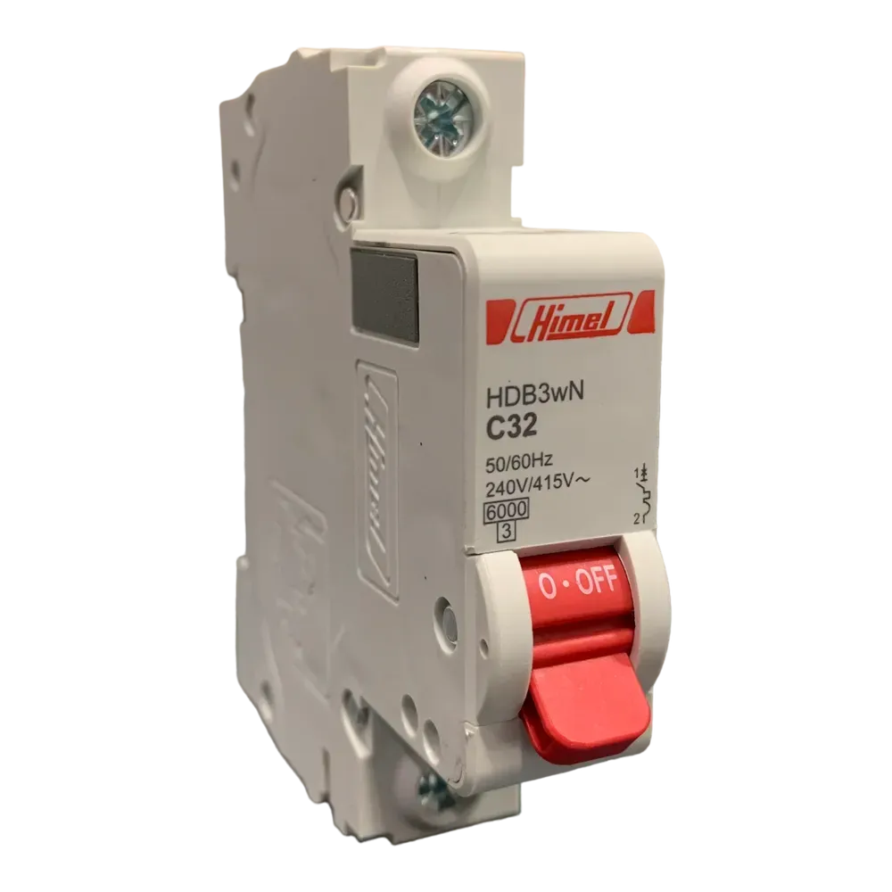 Image of product CIRCUIT BREAKER MCB 32A 1 POLE HIMEL