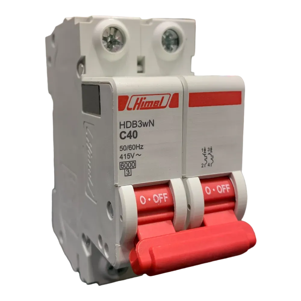 Image of product CIRCUIT BREAKER MCB 40A 2 POLE HIMEL