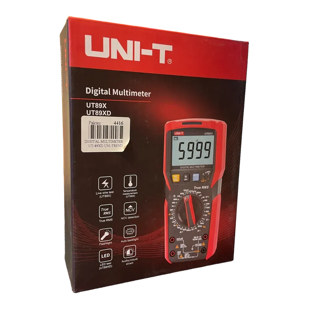 Image of product DIGITAL MULTIMETER UT89XD UNI-T