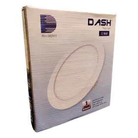 Image of product DASH LED PANEL LIGHT 12W OPEN 3000K 6"